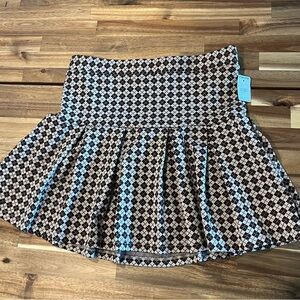 NWT Full Tilt Checkered Skirt Size M